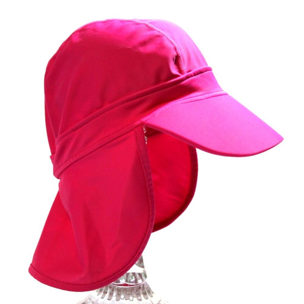 Hanna Andersson Out The Sun Pink Fuchsia Hat Girls Youth Large Beach Pool Play